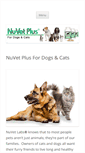 Mobile Screenshot of nuvetplus.com